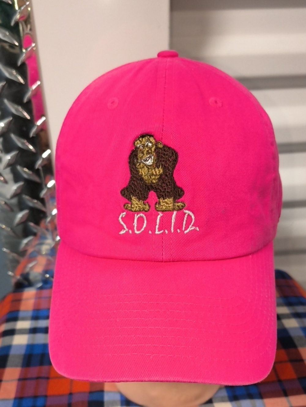 S.O.L.I.D Embroidered Adjustable Strapback Hat Cap OSFM